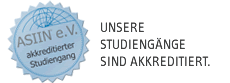 ASIN - Unsere Studiengänge sind akkreditert